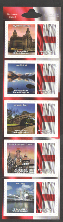 (image for) UK0053 North West England Universal Mail Stamps Dated: 06/12